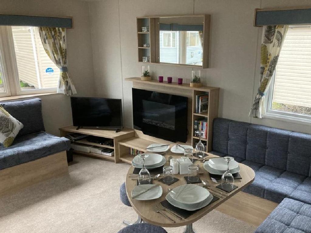 Static Caravan Marton Mere Кемпинг